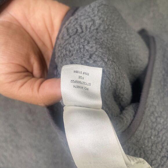 Patagonia Retro Pile Pullover Dark Grey Mens Small Style 22790 - Picture 8 of 11